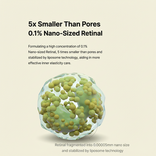 Retinal Shot Straffungsbooster. Die klinisch getestete Formel wirkt 11x schneller als herkömmliches Retinol.
