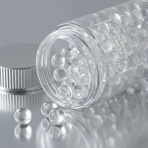 Lachs DNA Orb Serum. Das Serum, das seine Form verändert, sobald Sie es berühren.