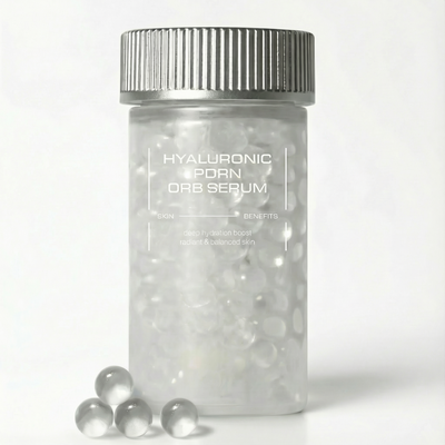 Lachs DNA Orb Serum. Das Serum, das seine Form verändert, sobald Sie es berühren.