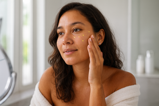 Retinal Shot Straffungsbooster. Die klinisch getestete Formel wirkt 11x schneller als herkömmliches Retinol.