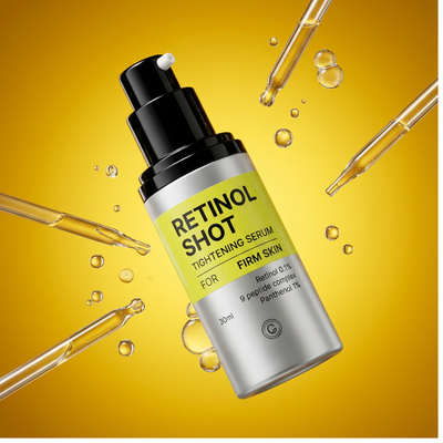 Hochwirksames Retinol-Serum. Klinisch geprüftes Retinol für straffe, glatte und jugendliche Haut.